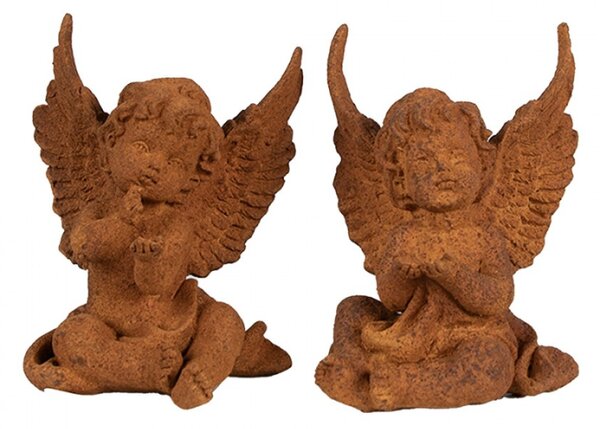 Náboženská socha sedícího andělíčka I Bartholomeus – 12 cm