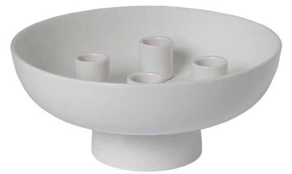 Storefactory Scandinavia Keramický svícen Granhammar - Glossy White SF540
