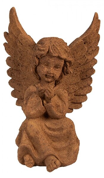 Náboženská socha sedícího andělíčka III Bartholomeus – 15 cm