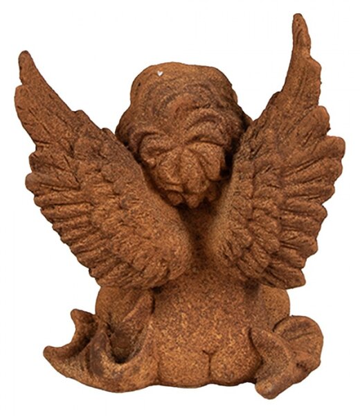 Náboženská socha sedícího andělíčka II Bartholomeus – 11 cm