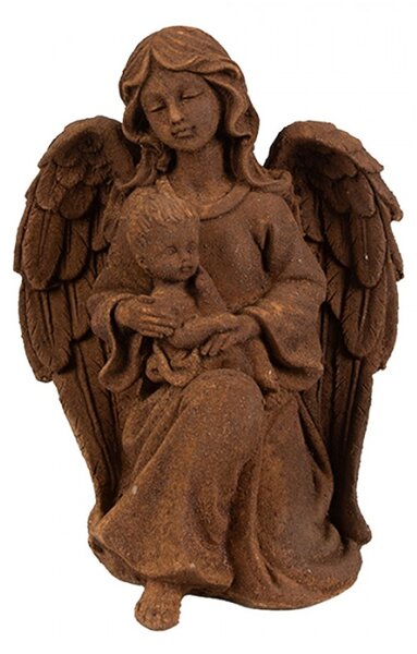 Náboženská socha andělíčka s dítětem Bartholomeus – 18 cm