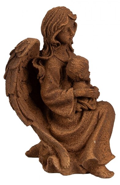 Náboženská socha andělíčka s dítětem Bartholomeus – 18 cm