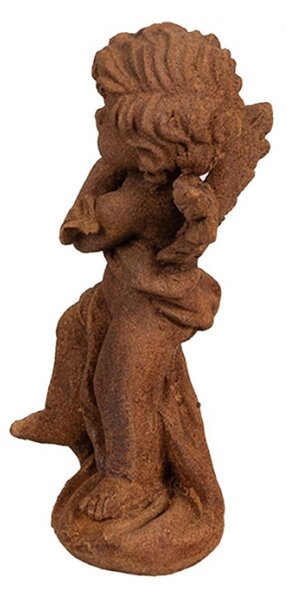 Náboženská socha andělíčka hrajícího na harfičku Bartholomeus – 14 cm