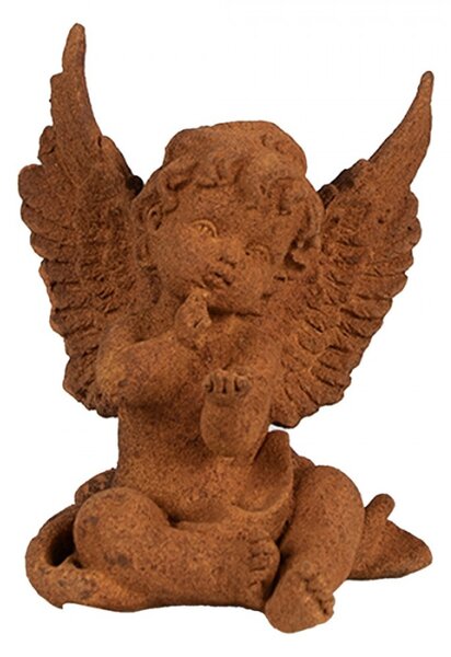 Náboženská socha sedícího andělíčka II Bartholomeus – 11 cm