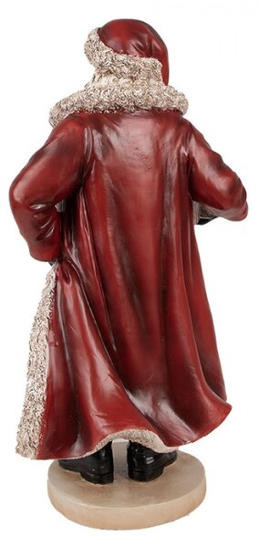 Figurka Santa Clause s knížkami – 33 cm