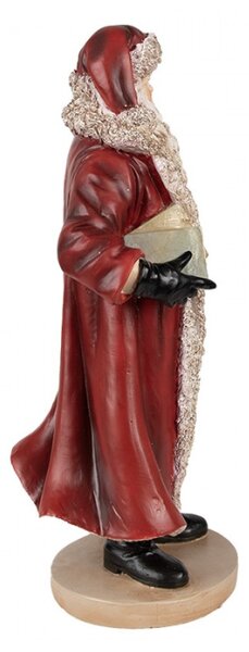 Figurka Santa Clause s knížkami – 33 cm