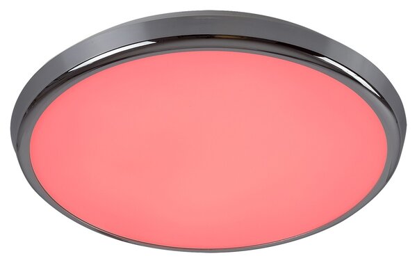 Rabalux 3464 LED venkovní stropnice Balthasar 1x18W | 1600lm | 3000-6500K | RGB | IP44 - chrom, bílá