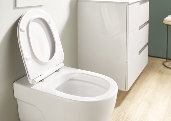 Roca Meridian-N Compacto sada wc s mísou a sedátkem závěsná bez splachovacího kruhu bílá A34H242000