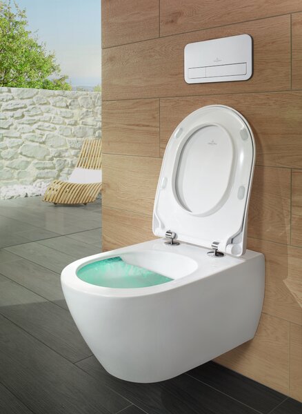 Villeroy & Boch Subway 2.0 záchodová mísa závěsná bez splachovacího kruhu bílá 5614R0R1