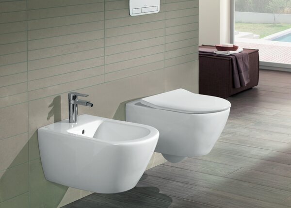 Villeroy & Boch Subway 2.0 záchodová mísa závěsná bez splachovacího kruhu bílá 5614R0R1