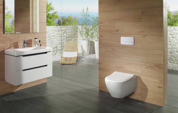 Villeroy & Boch Subway 2.0 záchodová mísa závěsná bez splachovacího kruhu bílá 5614R0R1