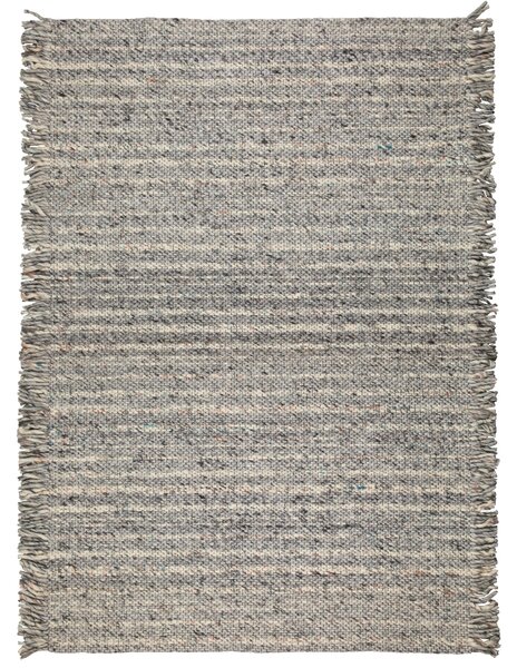 Šedo-modrý koberec ZUIVER FRILLS 170 x 240 cm