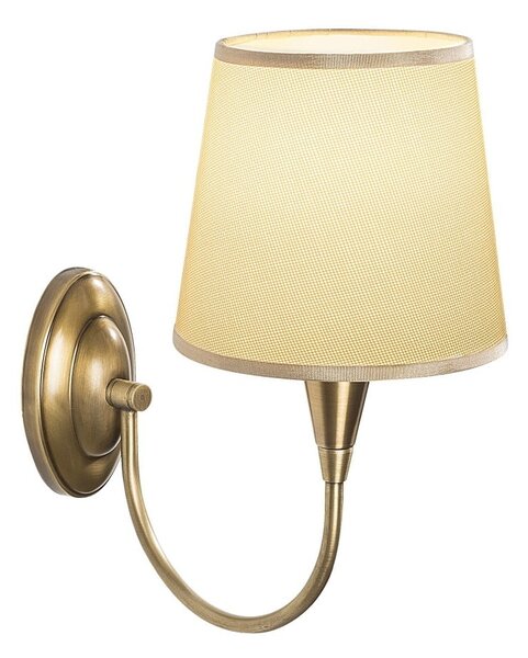 Béžové/ve zlaté barvě nástěnné svítidlo Patrick – Opviq lights