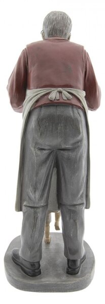 Socha loutkáře s Pinocchiem – 36 cm