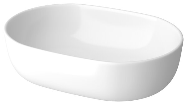 Cersanit Moduo umyvadlo 50x35.5 cm oválné na pult bílá K116-049