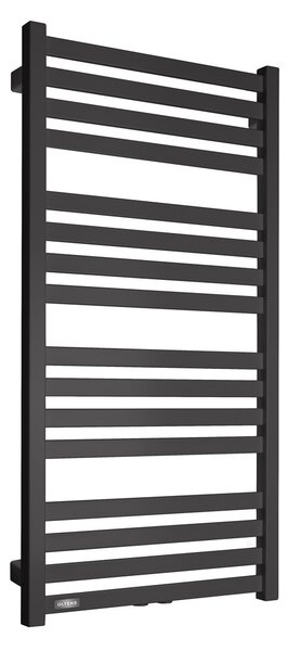 Oltens Vanlig koupelnový radiátor žebříkový 96x50 cm černá mat 55007300