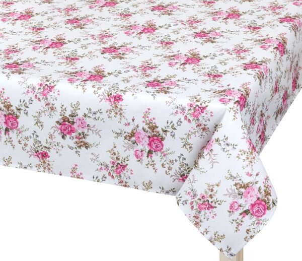 Bellatex Ubrus DITA 70x70 cm Růže Růžová,Bílá