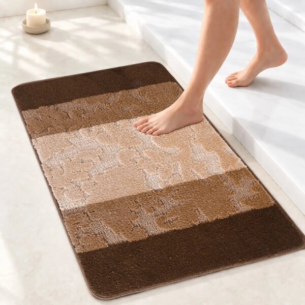 Bellatex BANY 60x100 cm 60x100 cm Listí Hnědá