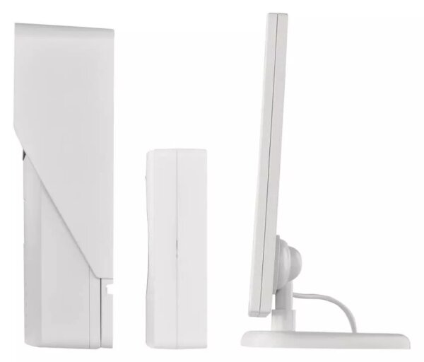Bezdrátový videozvonek se solárním panelem GoSmart 4400 mAh 3xAA IP44 Wi-Fi Tuya