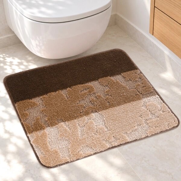 Bellatex BANY 60x50 cm bez výkroje 60x50 cm Listí Hnědá