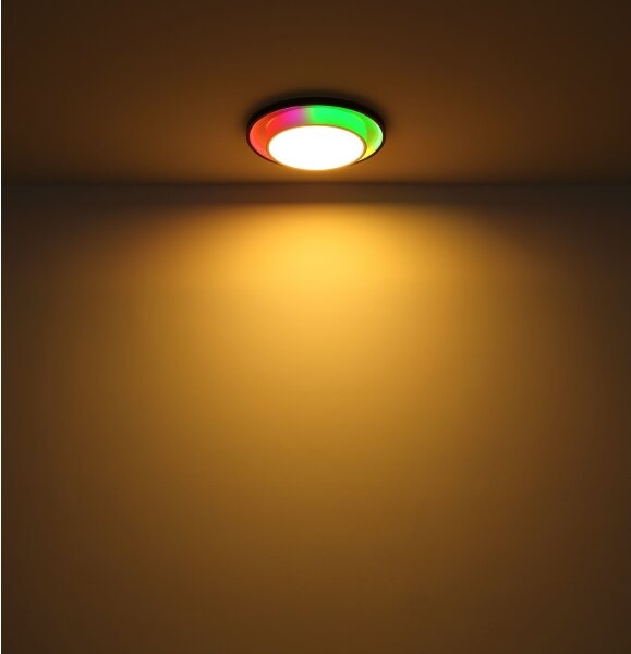 Globo 41390-21 - LED RGBW Stmívatelné stropní svítidlo MORGAN LED/21W/230V + DO