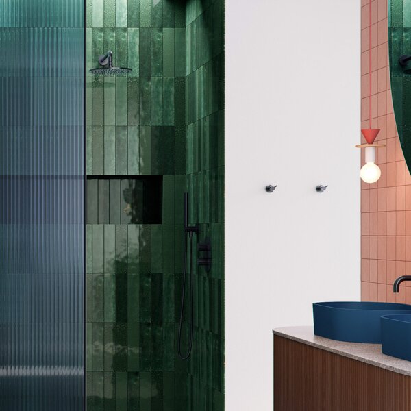 Omnires Modern Project věšák na ručník černá MP60120BL