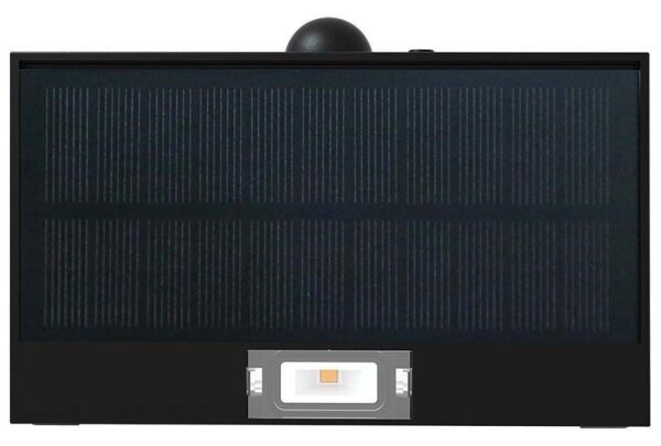 LED Solární nástěnné svítidlo se senzorem LED/3W/3,7V 3000K/4000K IP65 černá