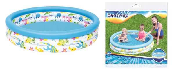 Nafukovací bazén kulatý Bestway 122 x 122 cm