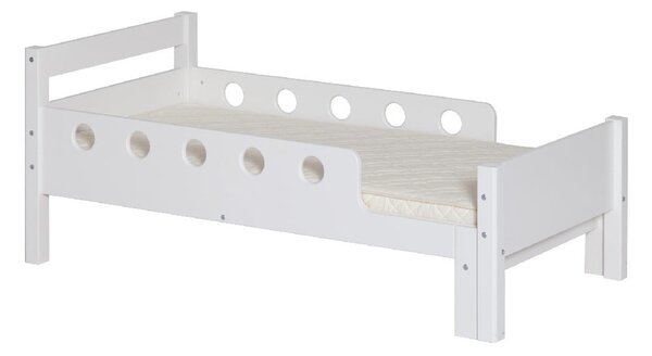 Bílá dětská rostoucí postel Flexa White Junior, 70 x 140/190 cm
