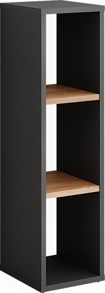 Stojící police Vicco Orlando Antracit/zlatý dub 21.6 x 80.1 cm, Model 54548