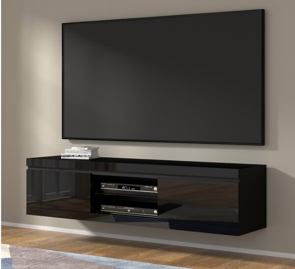 TV stolek/skříňka Netty (černá). Akce -15%