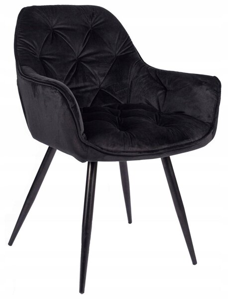 Ekspand | Křeslo KING - velur - šedá - moderní design - vysoký komfort sezení - stylové čalounění