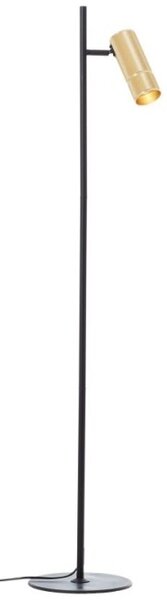 Brilliant G80054/86 Stojací hliníková čtecí lampa MARTY GOLD