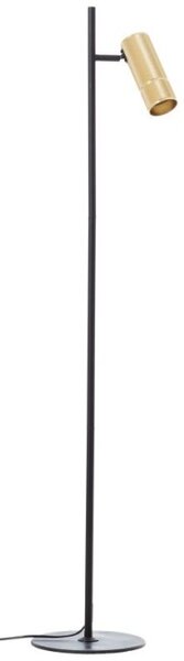 Brilliant G80054/86 Stojací hliníková čtecí lampa MARTY GOLD