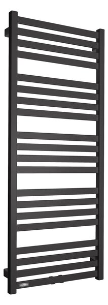 Oltens Vanlig koupelnový radiátor žebříkový 121x50 cm černá mat 55008300