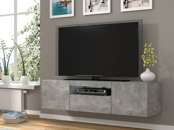 TV stolek/skříňka Aurora (šedá)