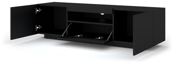 TV stolek/skříňka Aurora (černý mat)