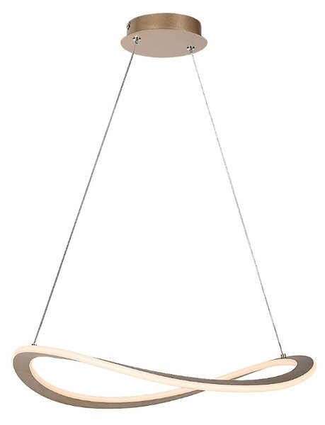 RABALUX 72281 Kallira závěsné svítidlo D520mm LED 40W/6300/2100lm 3000K zlatá, bílá