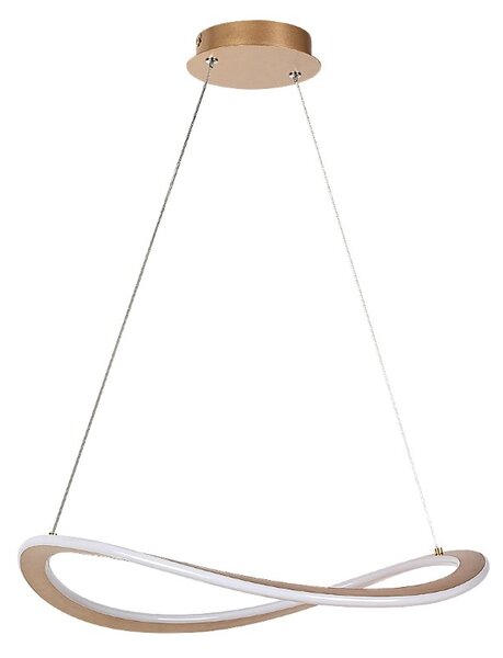 RABALUX 72281 Kallira závěsné svítidlo D520mm LED 40W/6300/2100lm 3000K zlatá, bílá