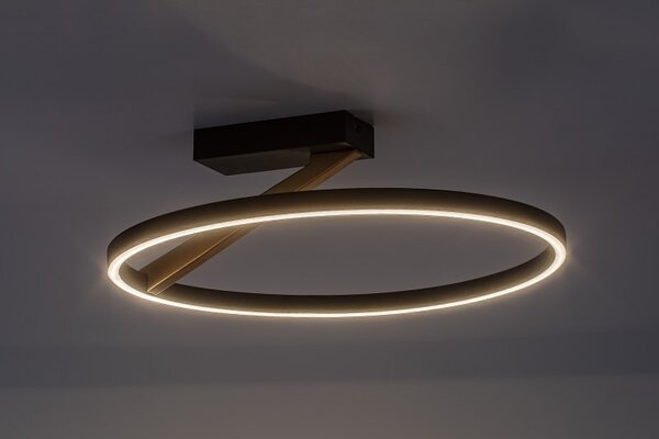 RABALUX 71351 Renara stropní svítidlo D450mm LED 24W/3300/1150lm 3000K černá, zlatá, bílá