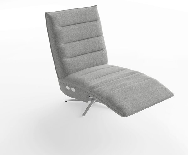 RELAXAČNÍ KŘESLO, textil, šedá Sit & More - Online Only křesla & taburety, Online Only