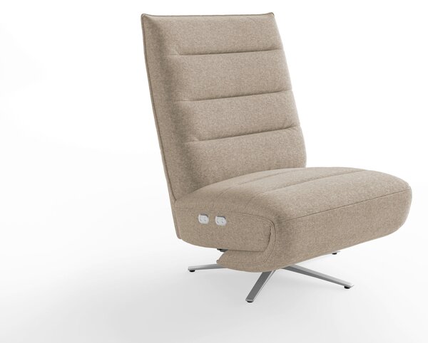 RELAXAČNÍ KŘESLO, textil, šedohnědá Sit & More - Online Only křesla & taburety, Online Only
