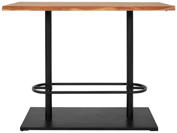 BAROVÝ STŮL, akácie, černá, barvy akácie, 140/75/105 cm Linea Natura - Barové stoly, Online Only