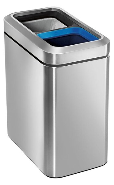 Odpadkový koš na tříděný odpad z nerezové oceli 20 l - simplehuman