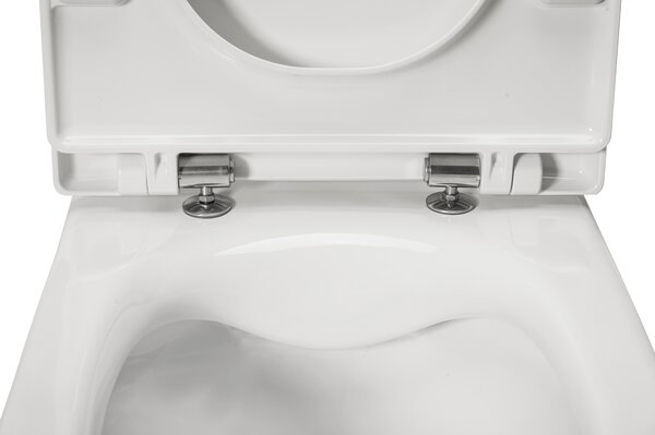 Roca Gap wc mísa se sedátkem s pomalým sklápěním závěsná bez splachovacího kruhu bílá A34H470000