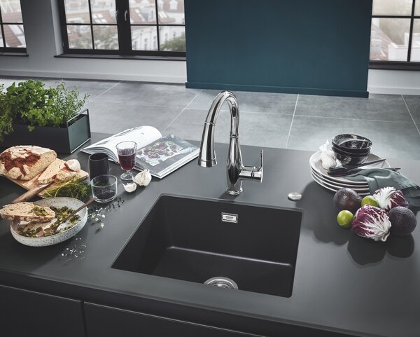 Grohe K700 granitový dřez 53.3x45.7 cm černá 31654AP0