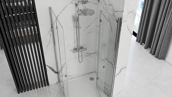 Sprchový Kout FOLD Chrome 80x80