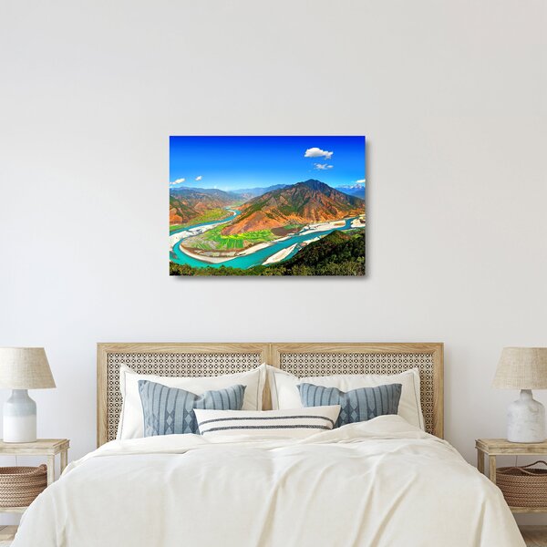 Skleněný obraz - Yangtze River (70x50 cm)