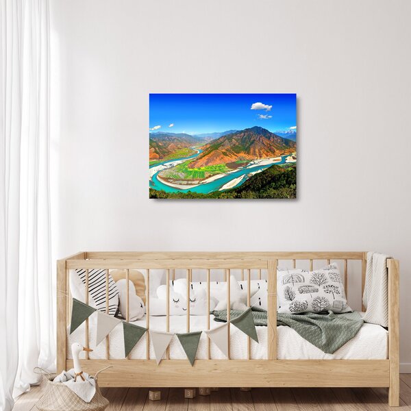 Skleněný obraz - Yangtze River (70x50 cm)