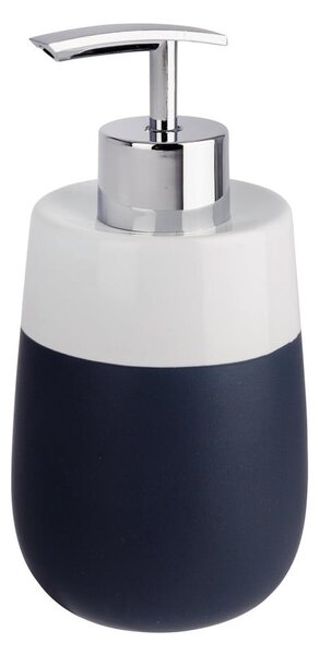 Modro-bílý keramický dávkovač na mýdlo Wenko Matta